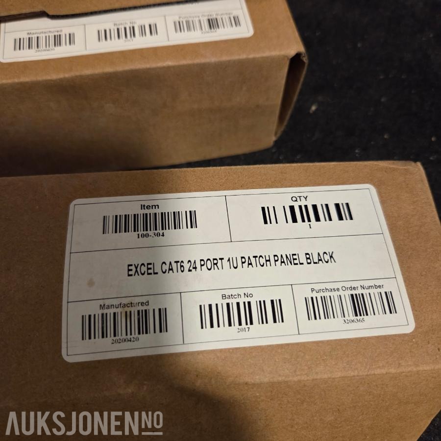 Elektromateriell (kraft, belysning, automasjon, nettverk, VVS-styring, installasjon)